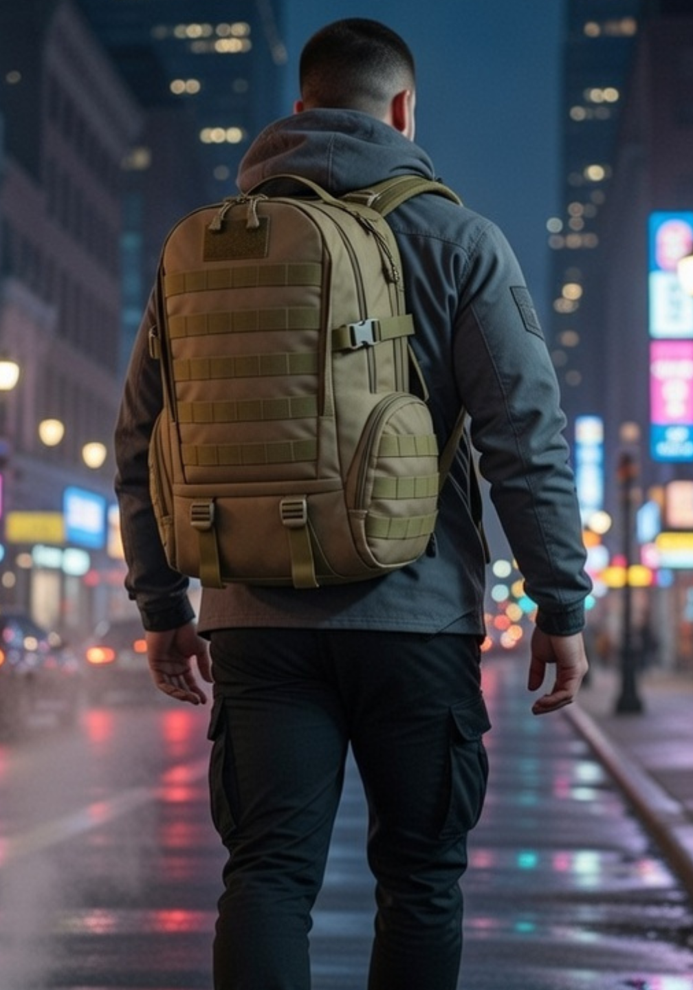Mochila Tática Hornet 45 Litros - Cáqui