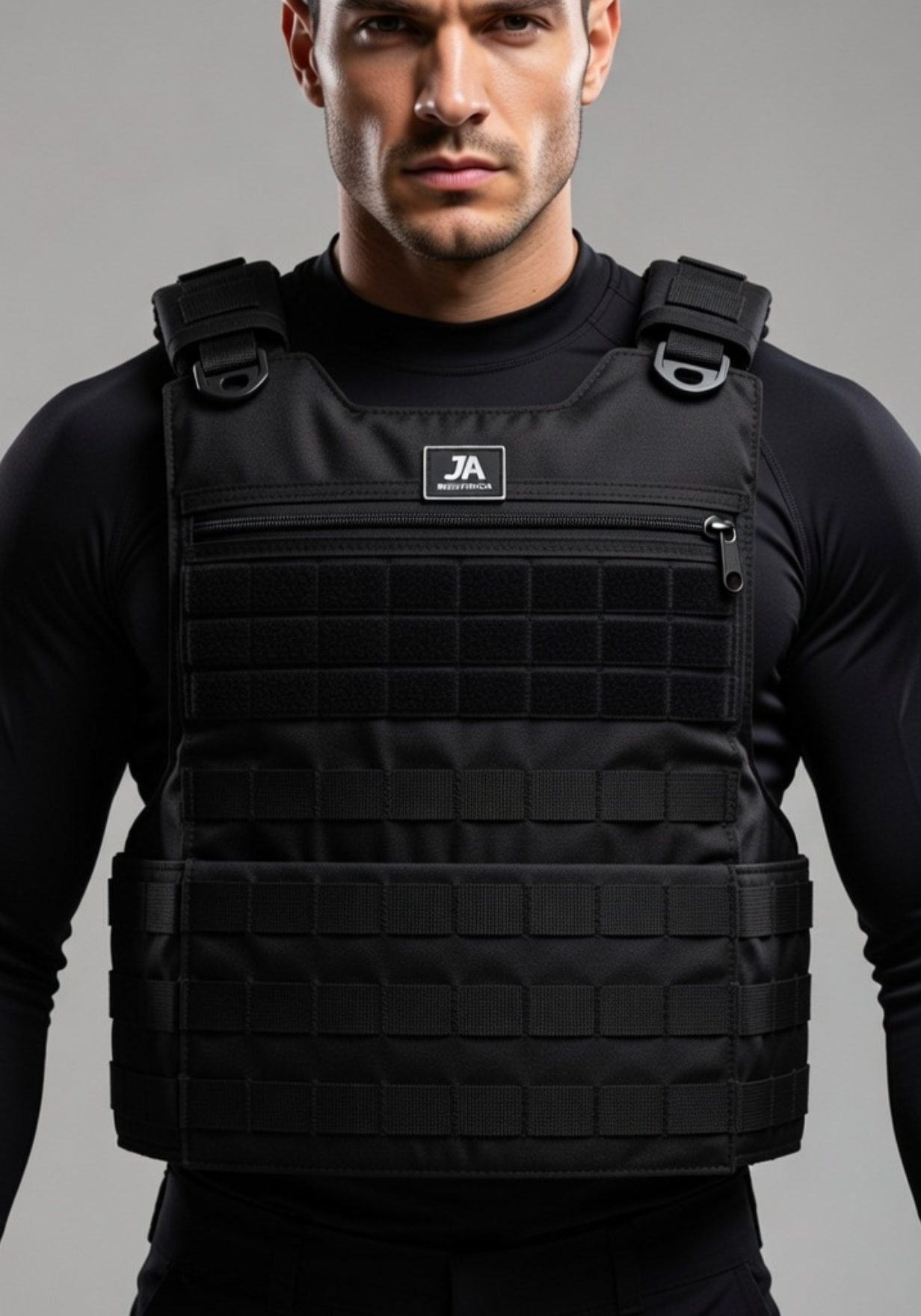Capa de Colete Modular Militar® - Preto