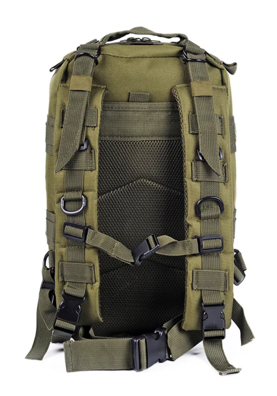 Mochila Tática Outdoor 30 Litros - Verde Oliva