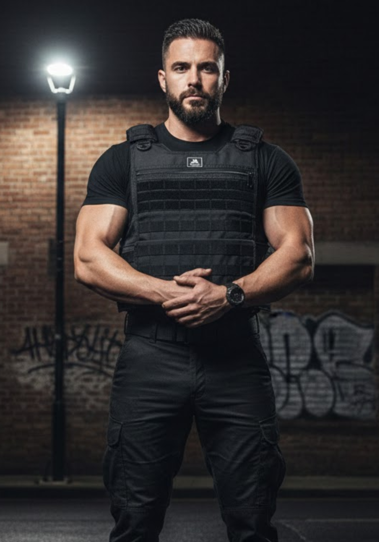 Capa de Colete Modular Militar® - Preto