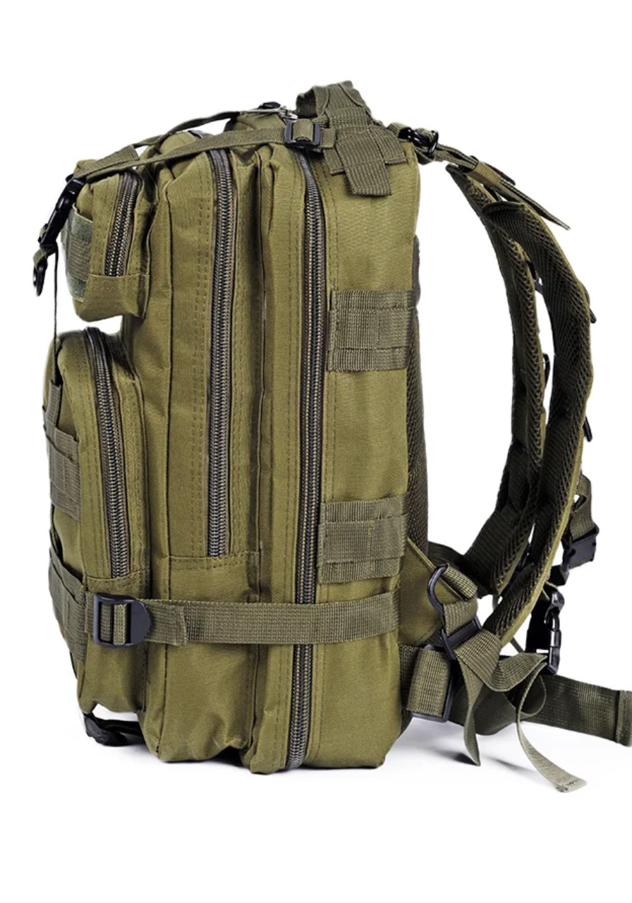 Mochila Tática Outdoor 30 Litros - Verde Oliva