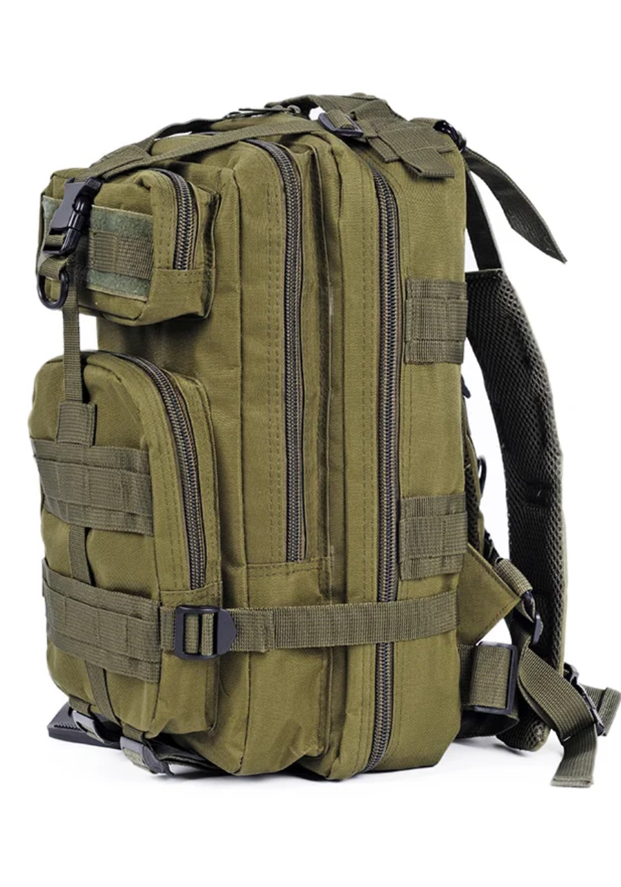 Mochila Tática Outdoor 30 Litros - Verde Oliva