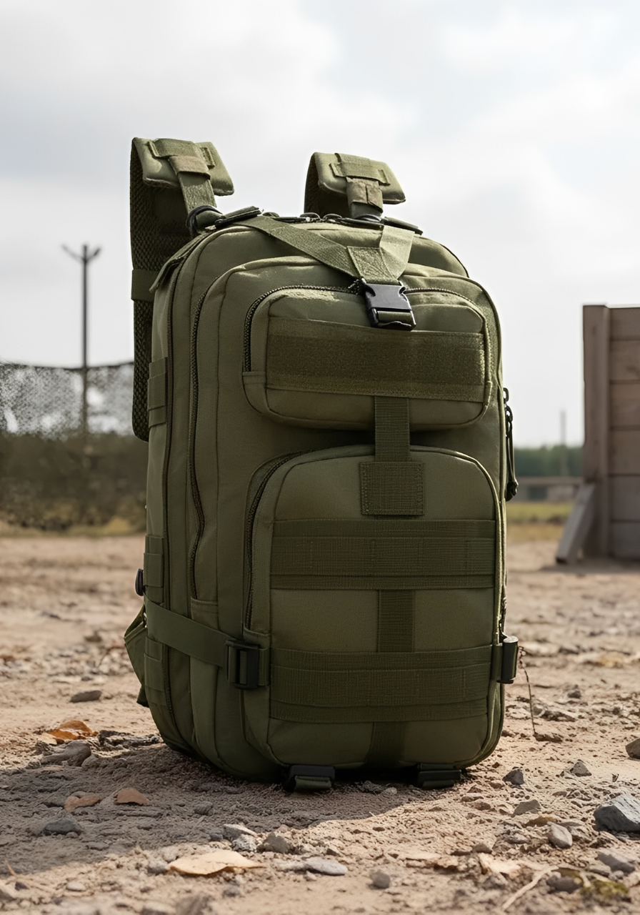 Mochila Tática Outdoor 30 Litros - Verde Oliva