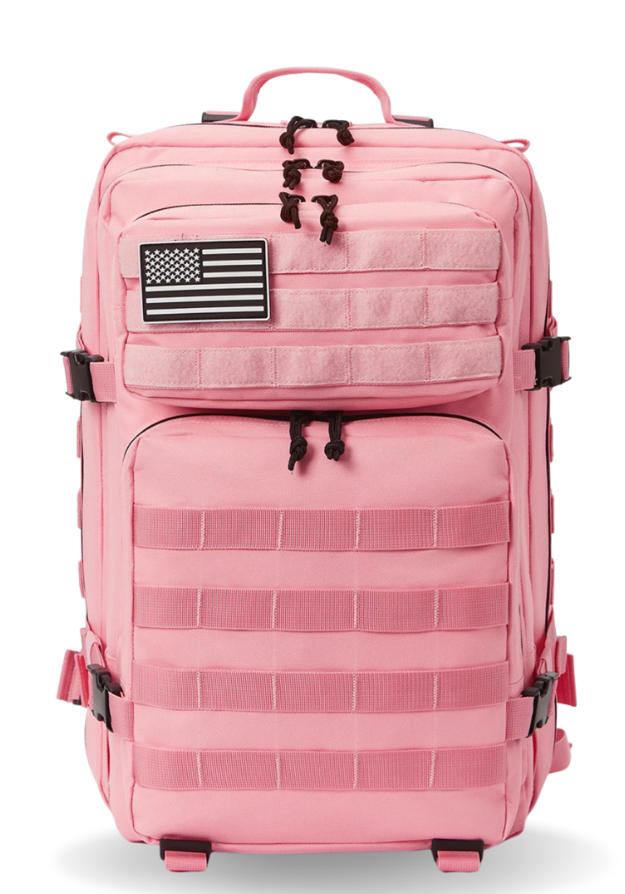 Mochila Tática Outdoor 50 Litros  - Rosa