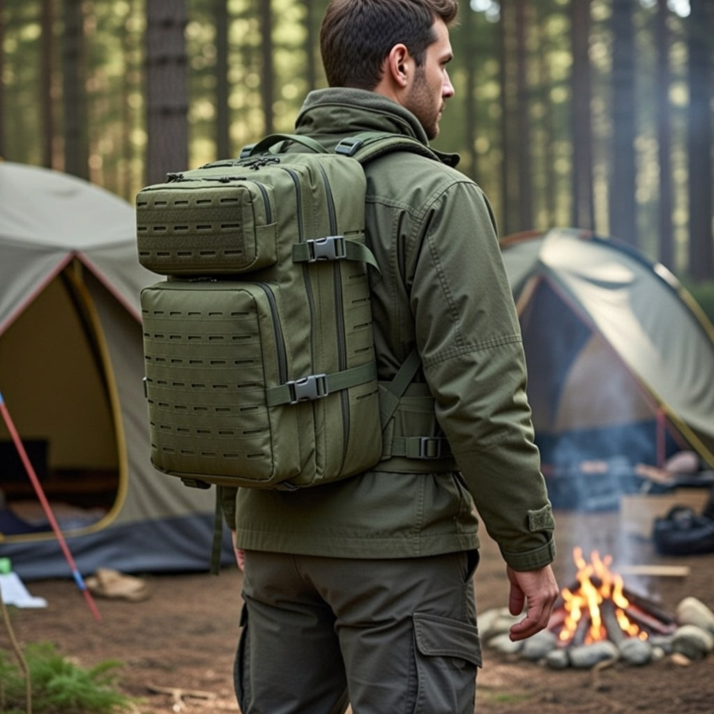 Mochila Tática 50 Litros Mariner® - Verde Oliva