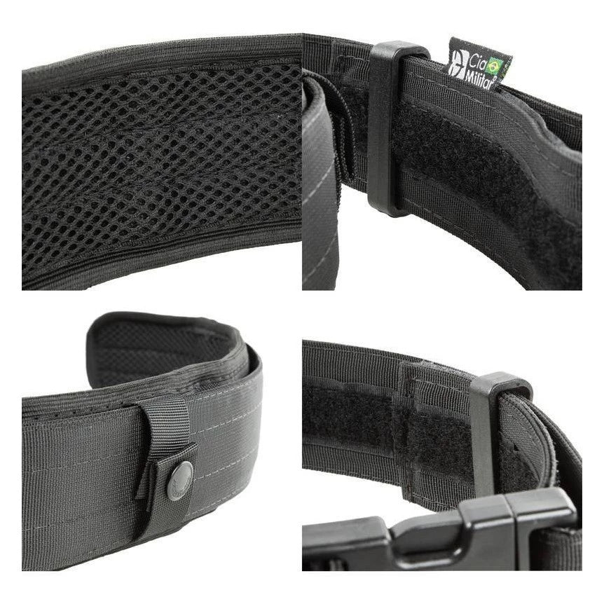 Cinto Tático SEAL com Proteção Lombar