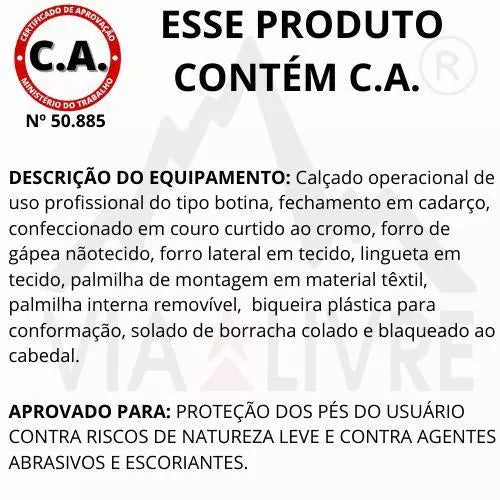 Coturno Tático Catpro Iron