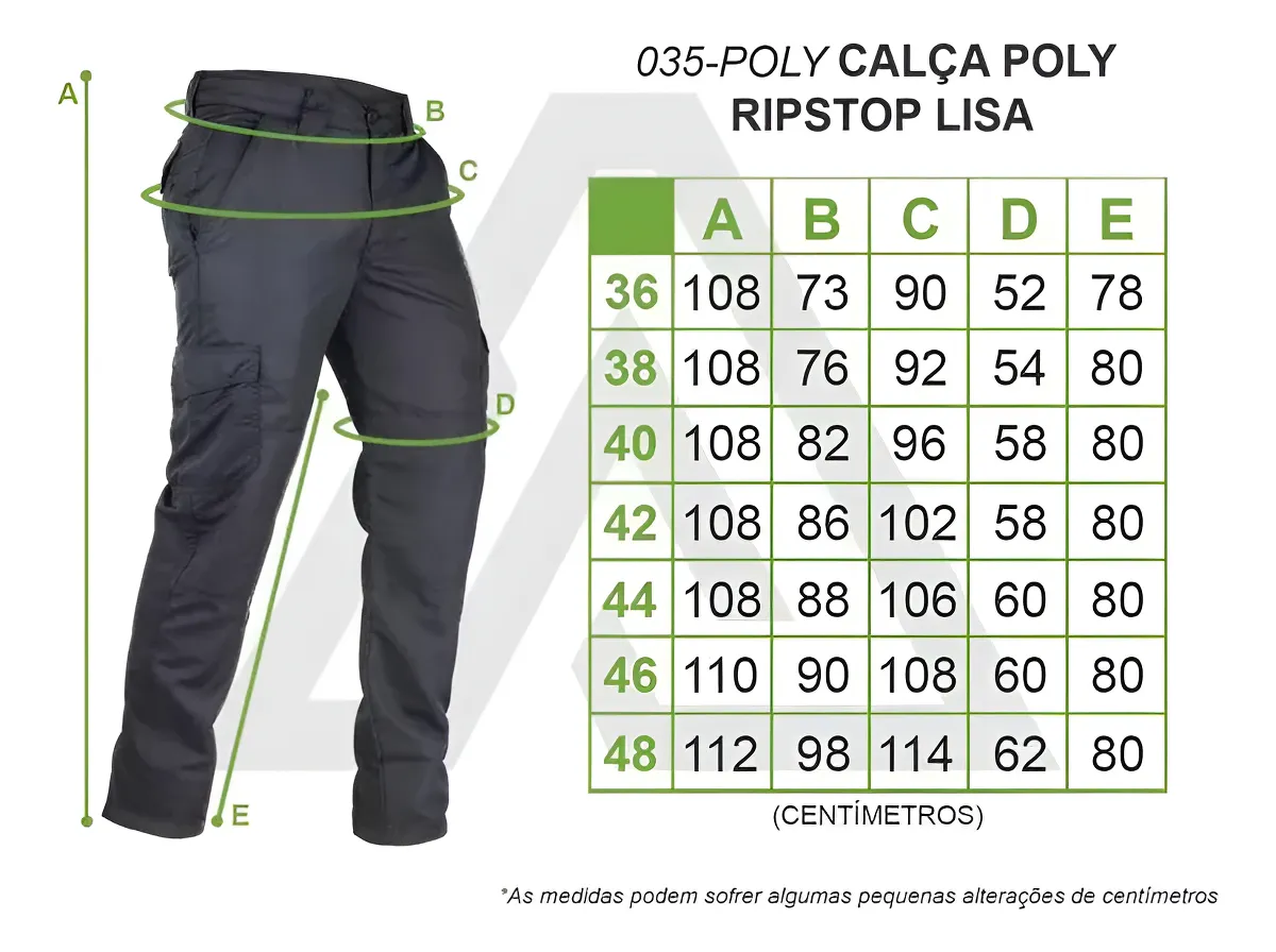 Calça Tática 6 Bolsos Rip Stop Prime®