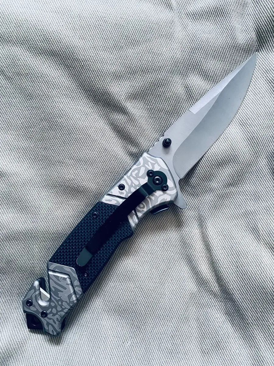 Canivete Semiautomático Titanium