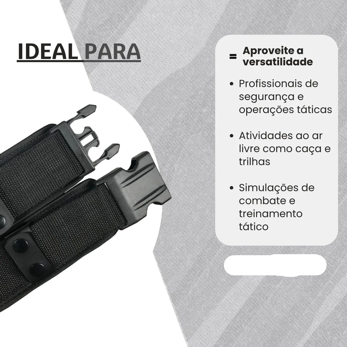 Cinto Tático Militar