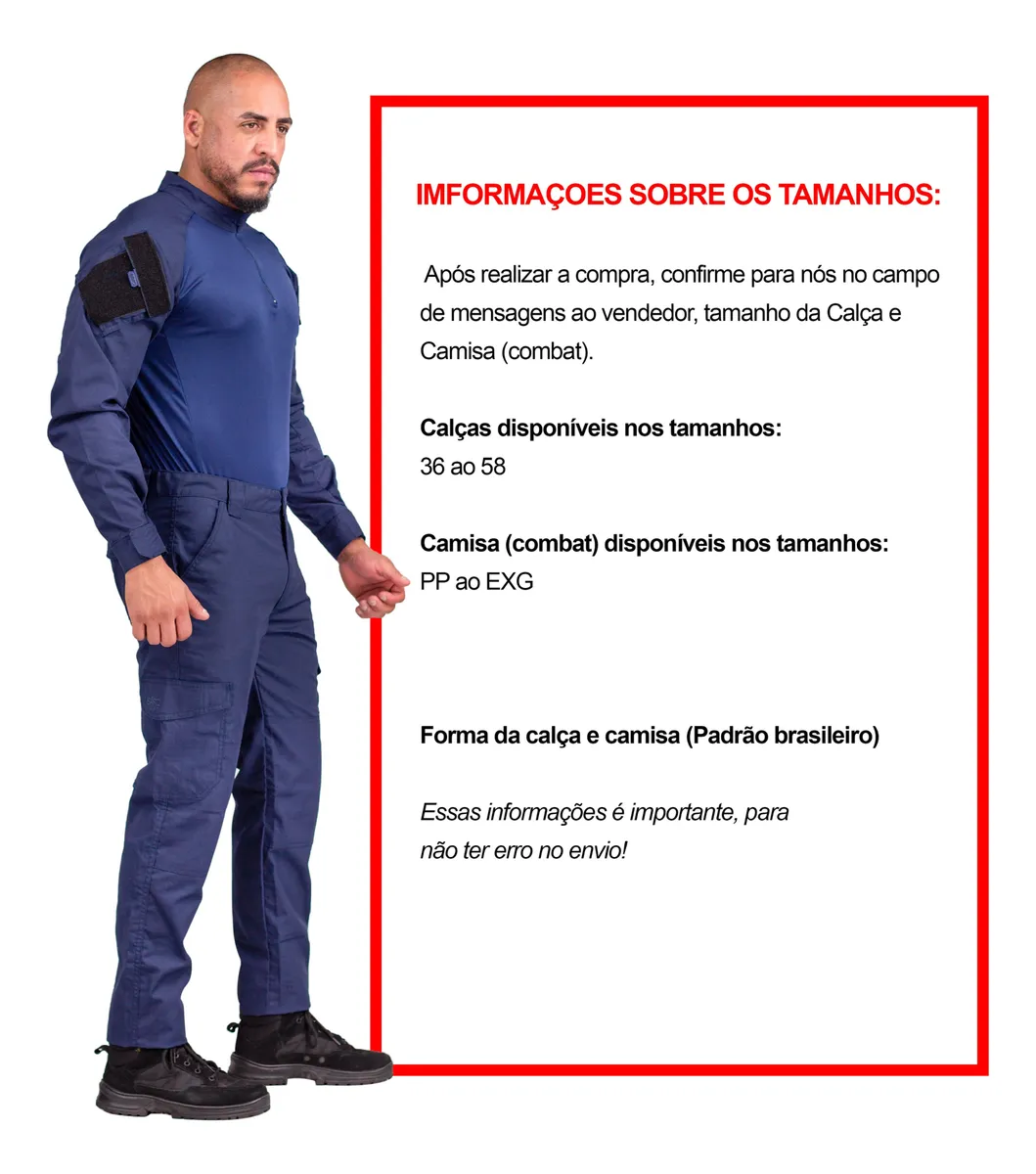 Farda Completa Azul Marinho - Padrão Guarda Municipal