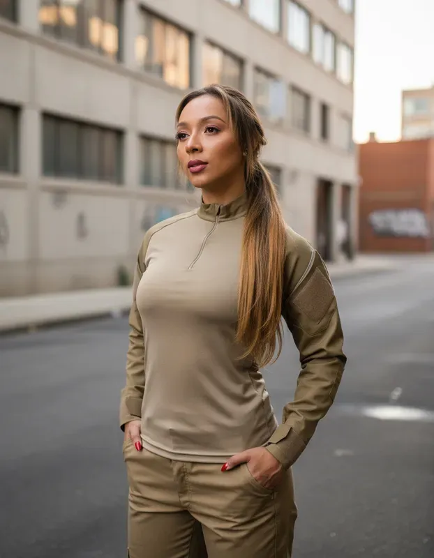 Camisa Combat Shirt Tática Feminina