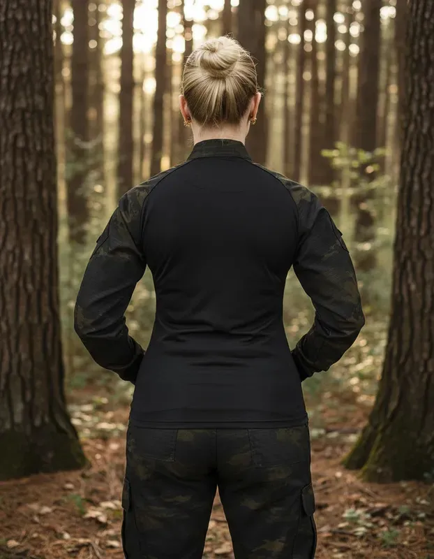 Camisa Combat Shirt Tática Feminina