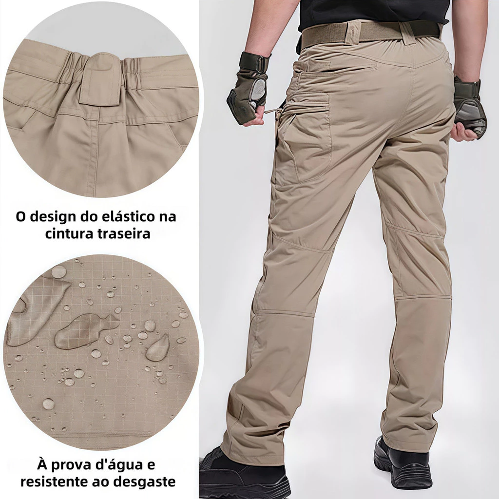 Calça Tática Patriot® - Cáqui