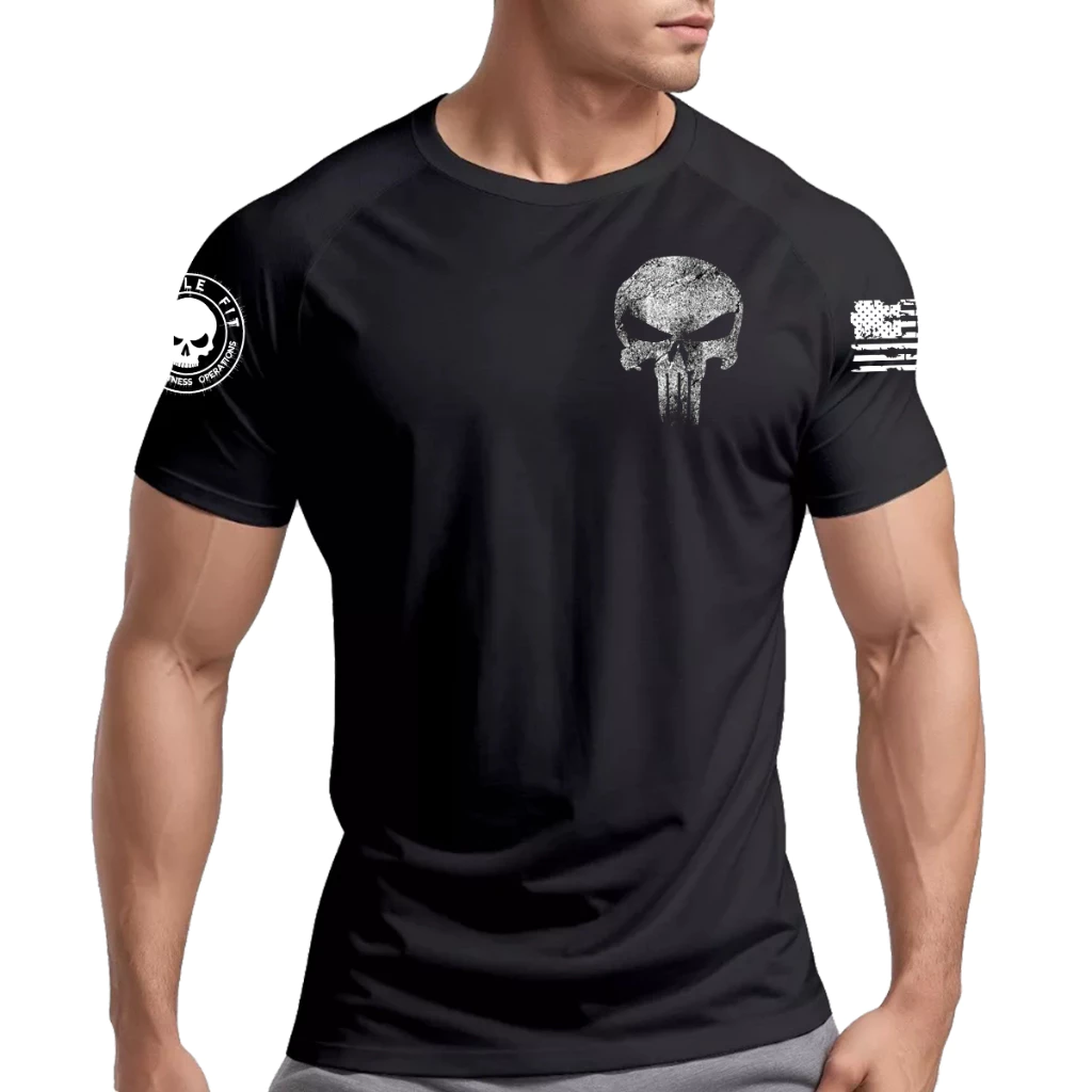Camiseta Dry Fit Caveira The Punisher 2