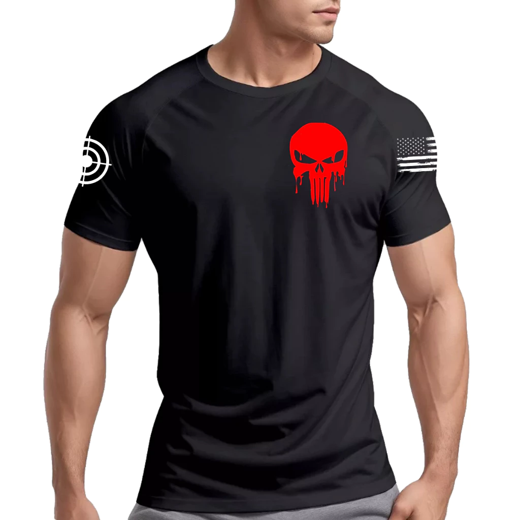 Camiseta Dry Fit Punisher Red