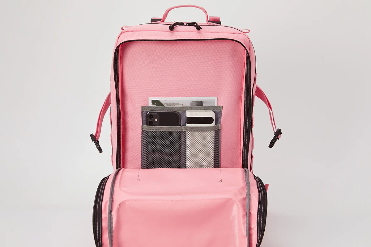 Mochila Tática Outdoor 50 Litros  - Rosa