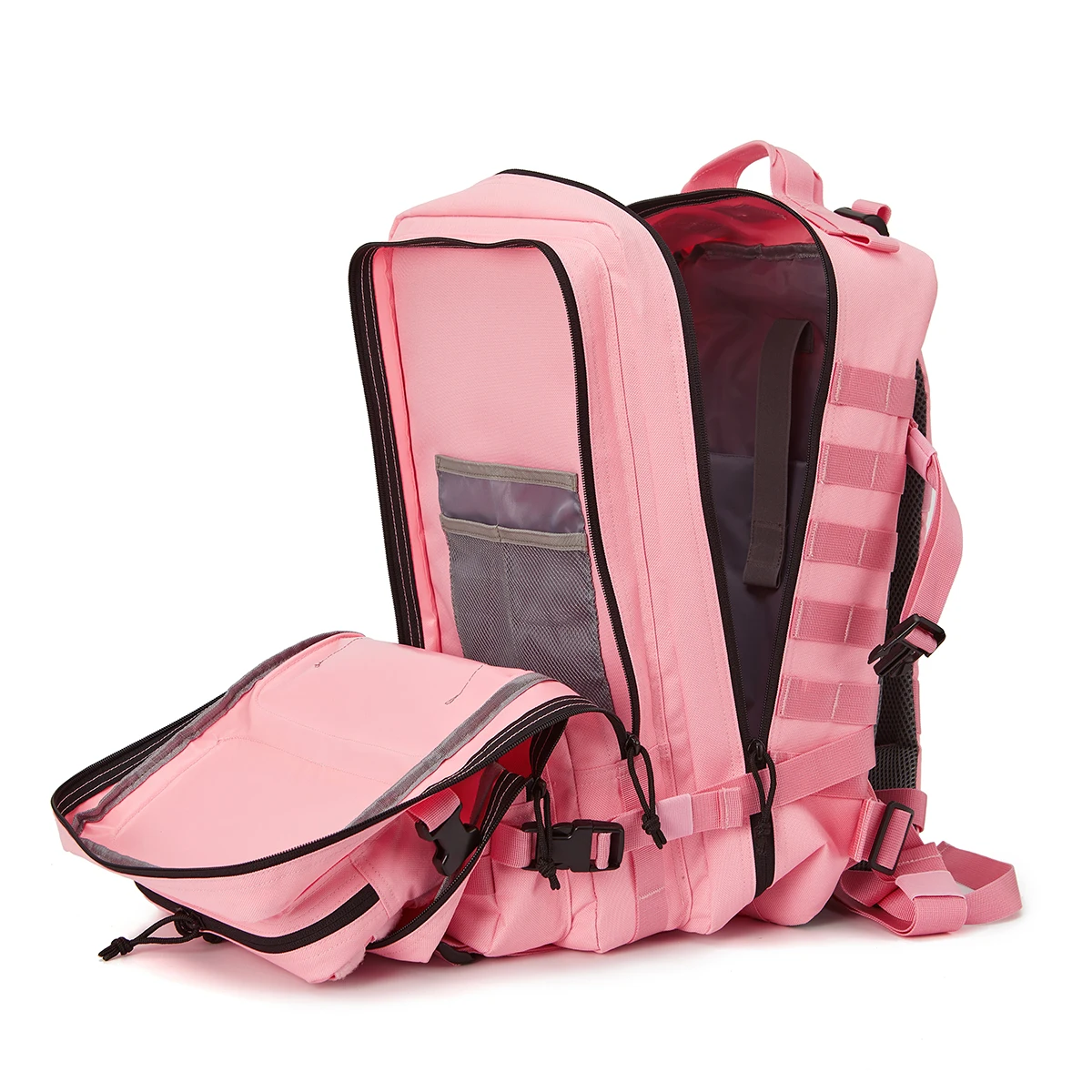 Mochila Tática Outdoor 50 Litros  - Rosa