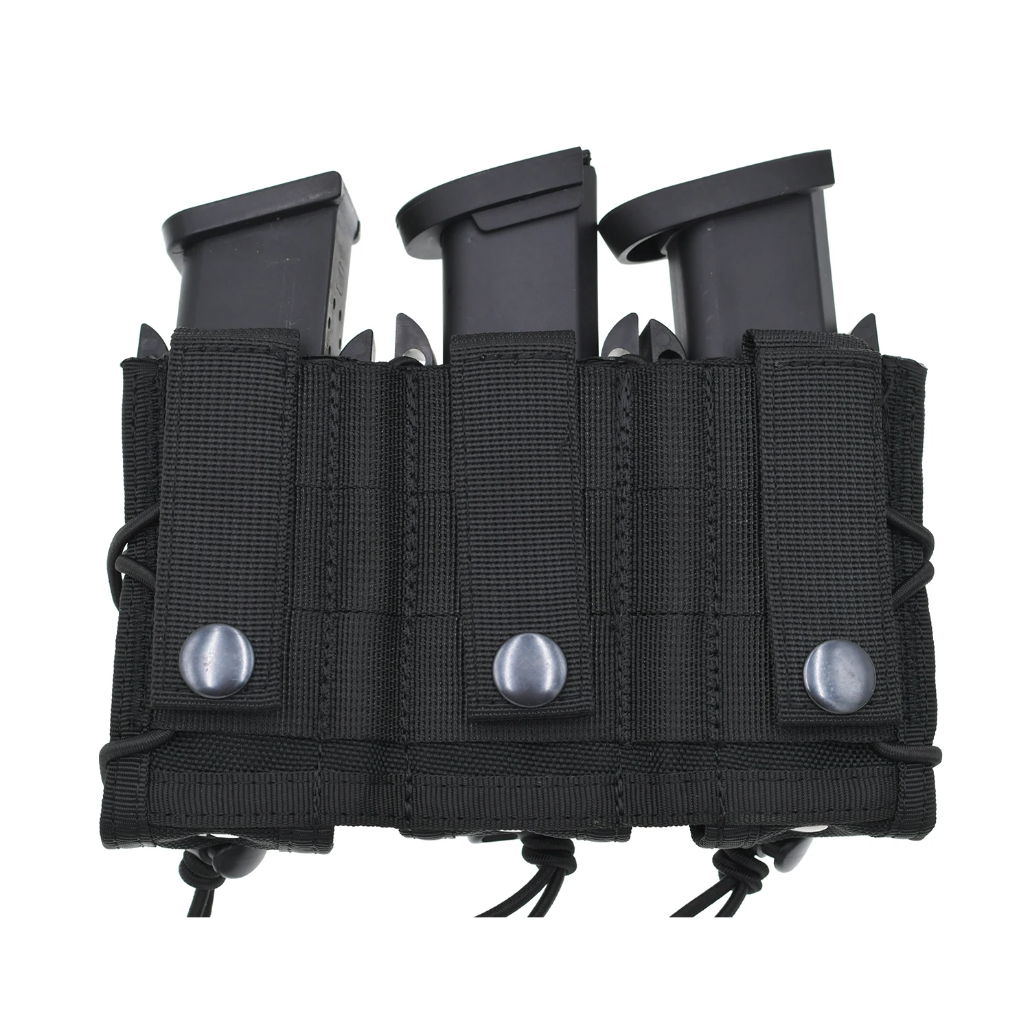 Porta Carregador para Pistola Universal Duplo e Triplo - MOLLE