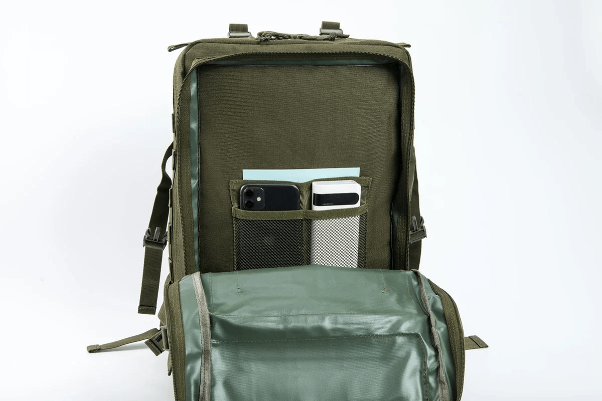 Mochila Tática Outdoor 50 Litros  - Verde Oliva
