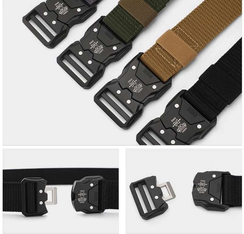 Cinto Tático de Fibra de Poliéster Premium